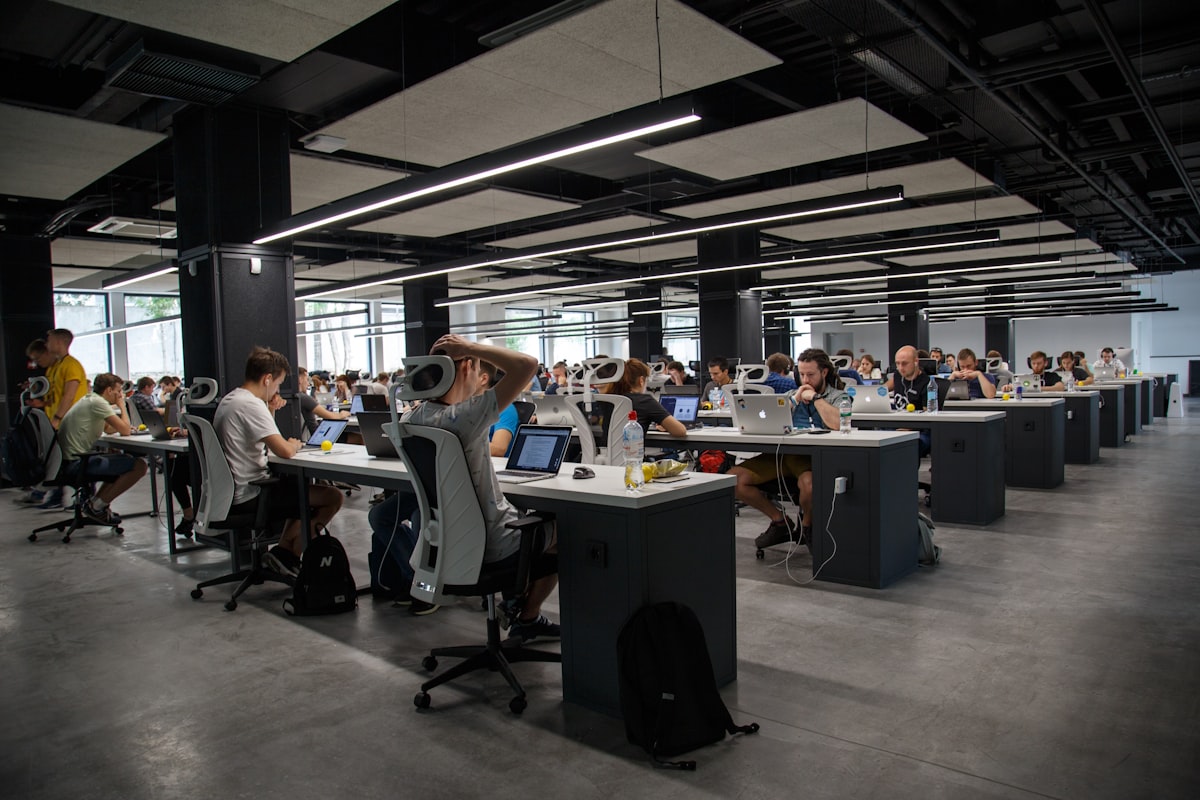 Software engineers planning system architecture for startups and SMEs