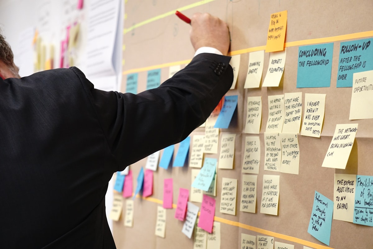 Project management phases and sprint planning